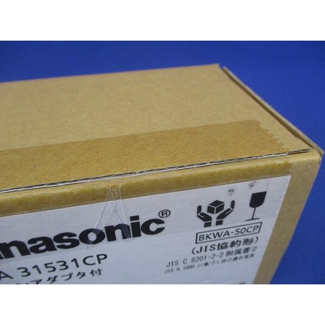 プラグインアダプタ付漏電ブレーカ 3P15A30mA AC100-200V BKWA31531CP