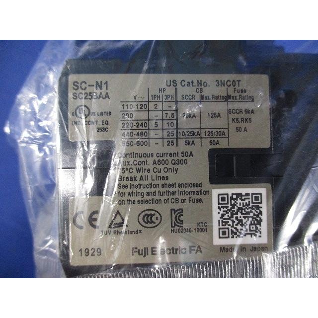 電磁接触器 200V SC-N1-200V 電磁接触器 200V SC-N1-200V : 電材センタ一成 - 通販 - Yahoo