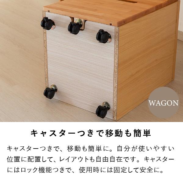 一生紀（ISSEIKI） 【セット商品】 机 ワゴン 学習机 2点セット セット