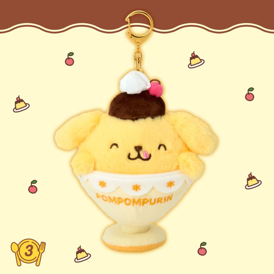 sanrio（サンリオ） ポムポムプリン マスコットホルダー プリンで