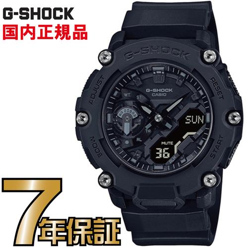 G-SHOCK Gショック アナログ GA-2200BB-1AJF カーボンコアガード構造 CASIO 腕時計 【国内正規品】 メンズ｜isshindotokei