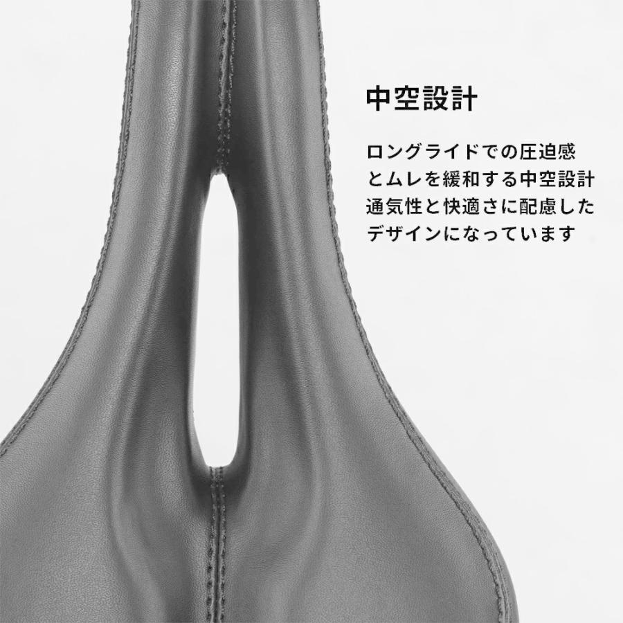黒 ロードバイクサドル 合成皮革 56501-810-