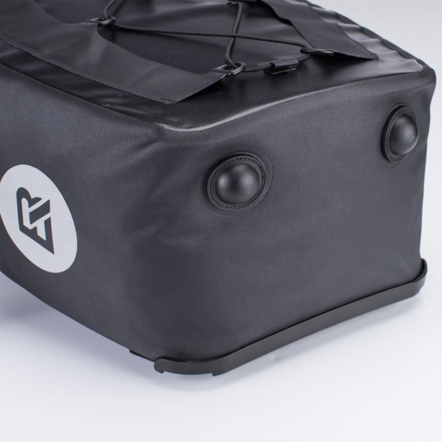 ROCKBROS サイドバッグ リアバッグ キャリアバッグ 防水 27L 自転車