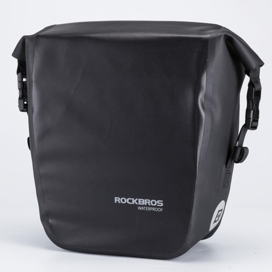 ROCKBROS サイクリング サイドバッグ リアバッグ 防水 18L 2個セット