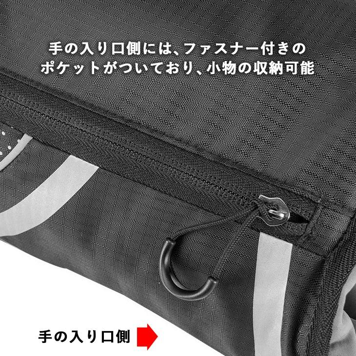 小物 Lamp gloves -Utility glove Mid- Black ROCKBROS ハンドルカバー ハンドルバーミトン グローブ 防風 防寒