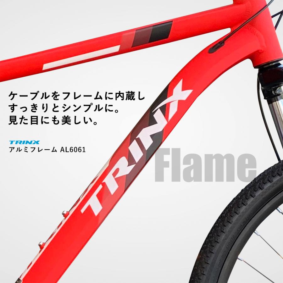 TRINX マウンテンバイク 21段変速 26インチ MTB ディスク