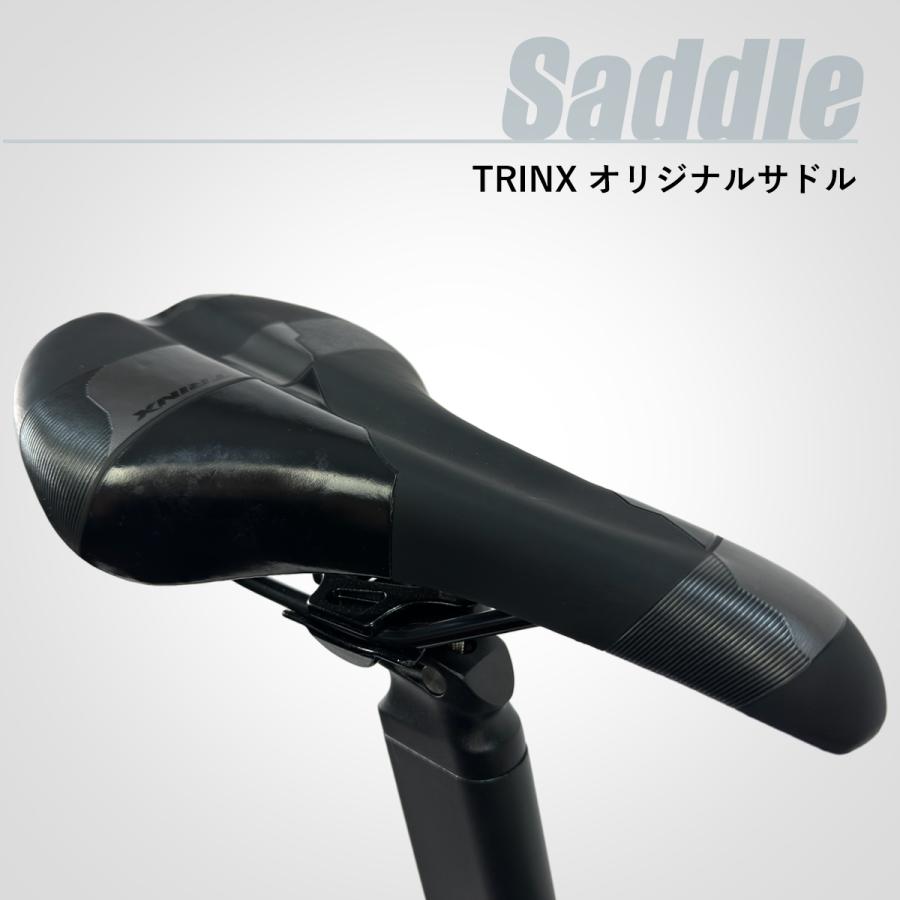 ロードバイク 自転車 SHIMANO105 22speed デュアルコントロールレバー カーボンフロントフォーク エアロフレーム TRINX SWIFT2.0｜isshoudou｜09