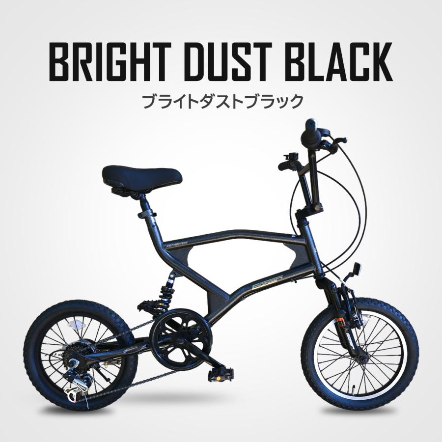 ミニベロ 16インチ MTB コンパクト シマノ フルサスペンション W ミニベロ 16インチ MTB コンパクト シマノ フルサスペンション W