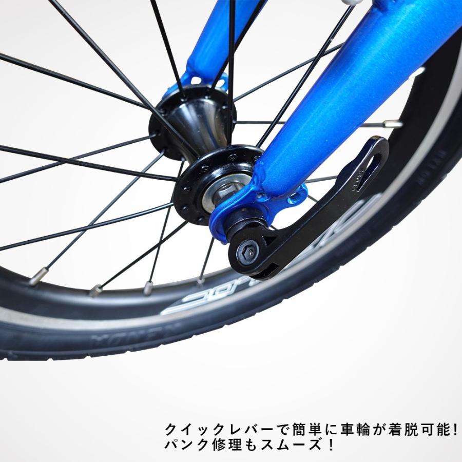 折り畳み自転車 14インチ 軽量アルミ コンパクト 小径車 Shimano