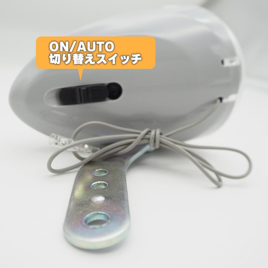 ハブダイナモ専用ライト LED省電力0.5W 明るい3000CD 自転車用ライト Panasonic NKL850｜isshoudou｜03