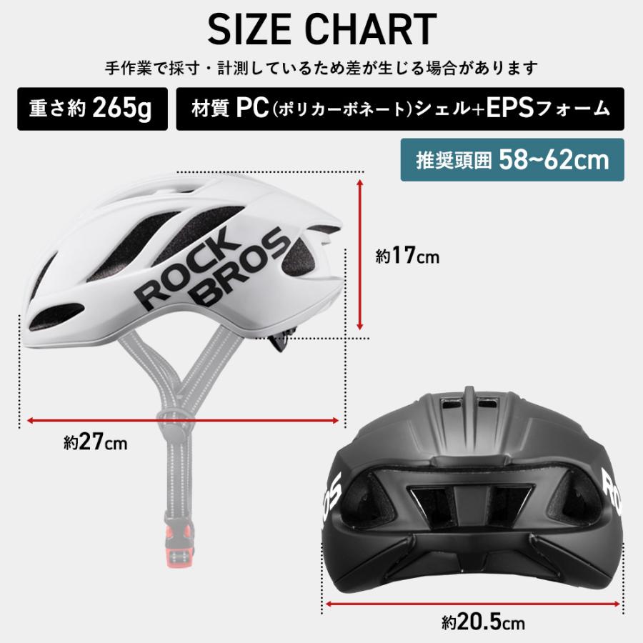 ROCKBROS 自転車 ヘルメット CE CPSC 高通気性 エアロデザイン メンズ