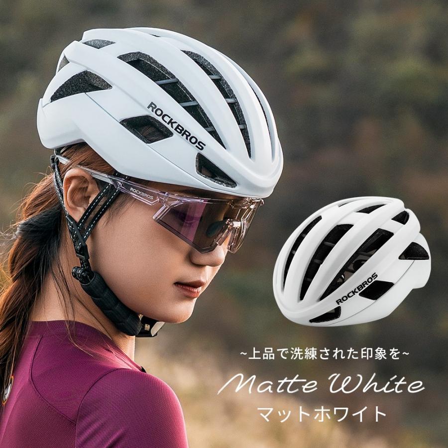 自転車 ヘルメット CEマーク 小さめ Mサイズ Lサイズ 女性 レディース おしゃれ 高校生 中学生 ジュニア 軽量 通勤 通学 ロックブロス｜isshoudou｜11