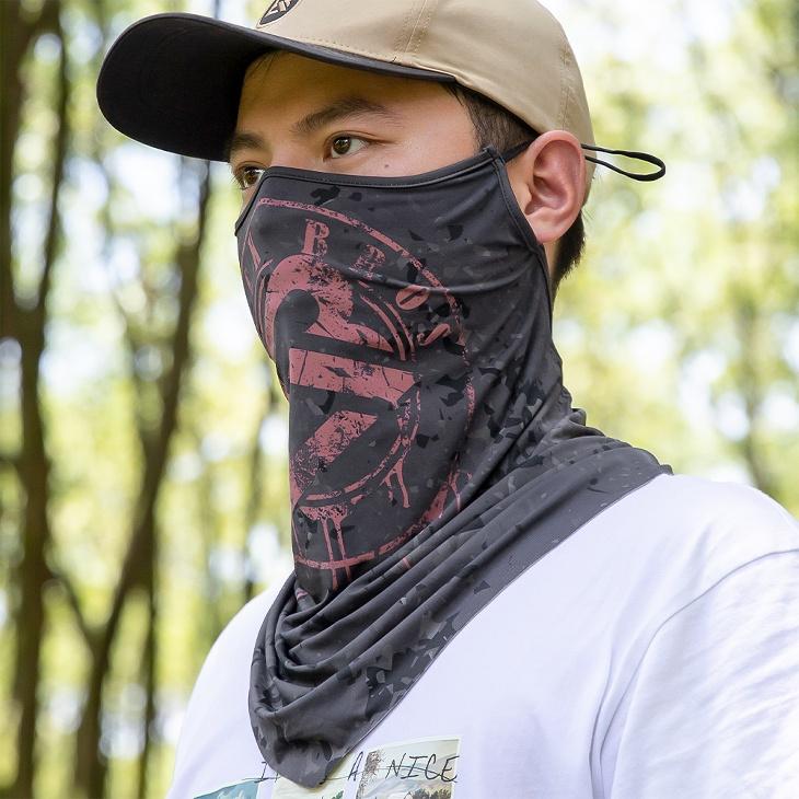 ROCKBROS フェイス カバー マスク UPF50+ 春夏 紫外線 日焼け 対策