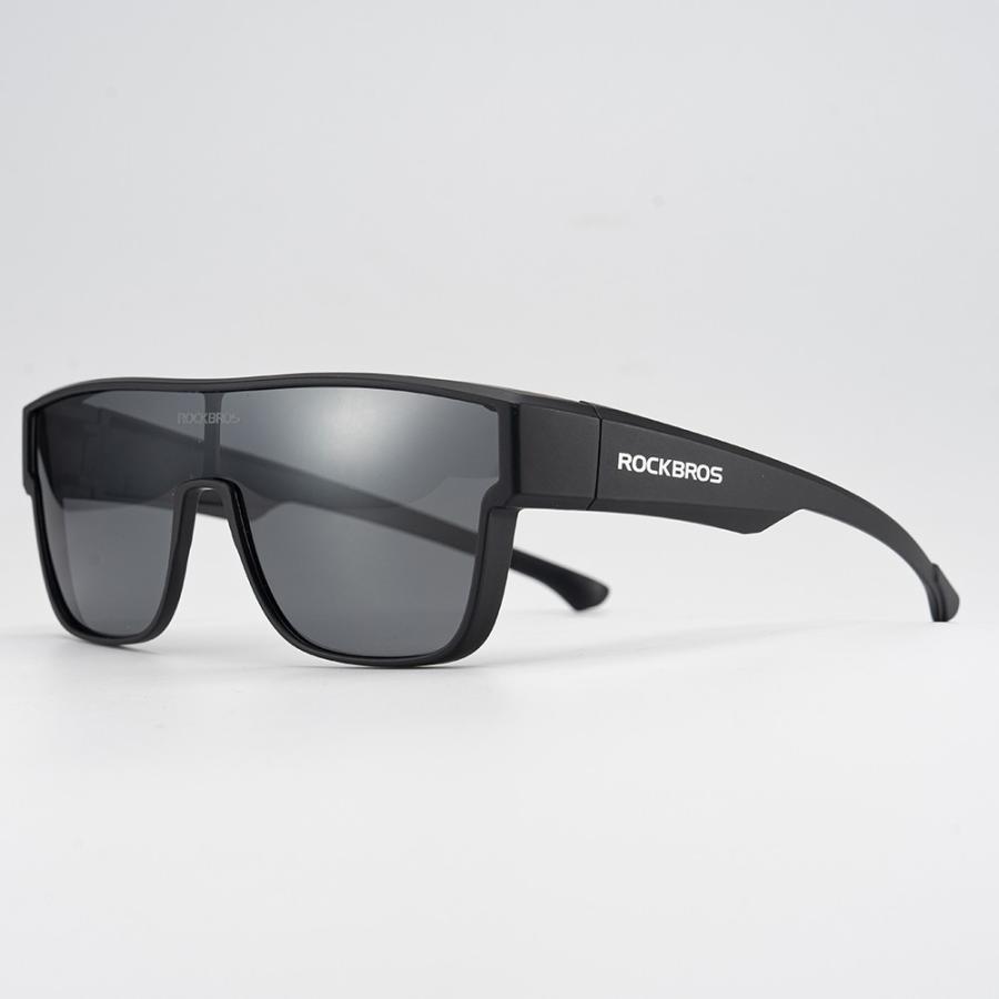 ROCKBROS オーバーグラス 偏光 サングラス メガネ 眼鏡の上から