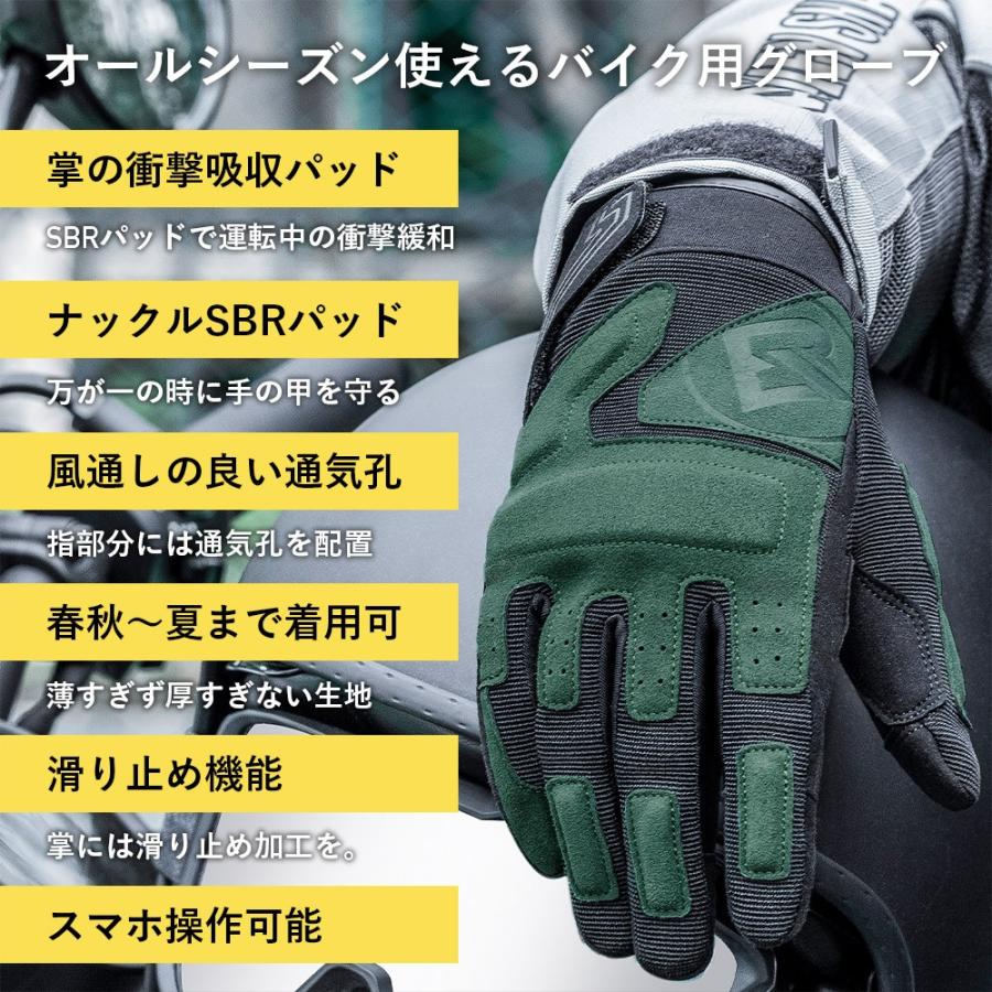 グローブ バイク 自転車 MTB 春夏秋 フルフィンガー 通気性 衝撃吸収