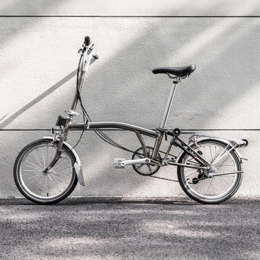 チタン製BROMPTON／16インチミニベロ用サイドスタンド・フルチタン製 チタン製BROMPTON／16インチミニベロ用サイドスタンド