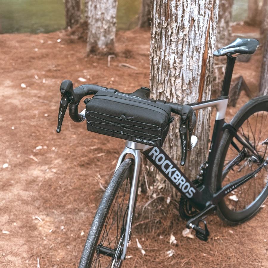 ROCKBROS 【200円OFFクーポン】自転車 フロントバッグ ハンドル
