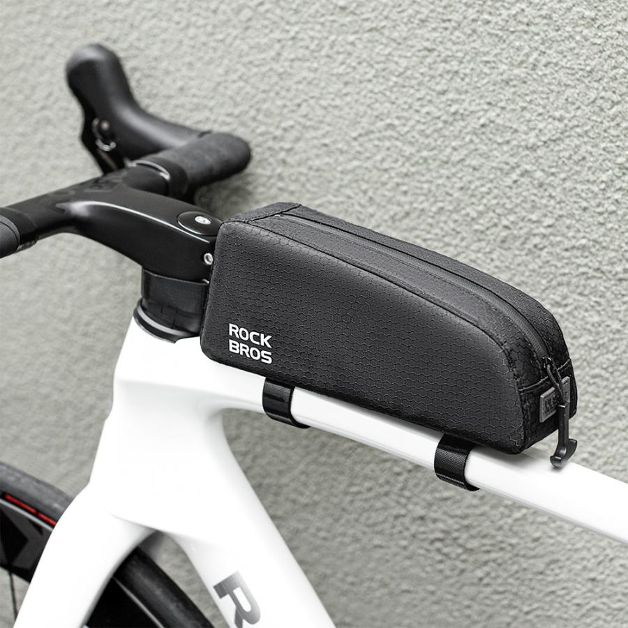 ROCKBROS トップチューブバッグ 自転車 フレームバッグ スリム