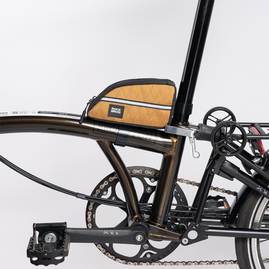 ROCKBROS 自転車 トップチューブバッグ コンパクト バッグ フレーム