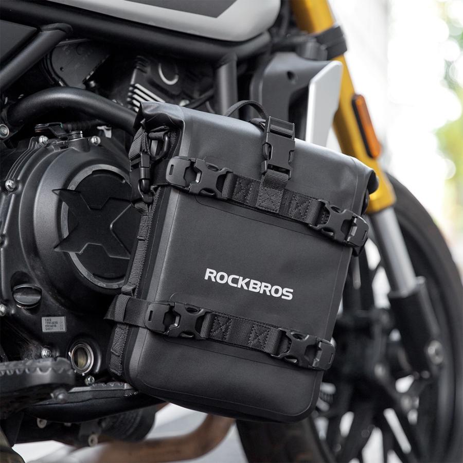ROCKBROS バイク用 バッグ エンジンガード サイドバッグマウント ROCKBROS バイク用 バッグ エンジンガード サイドバッグマウント