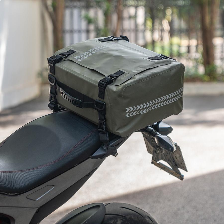 ROCKBROS シートバッグ リアバッグ バイク用 30L リアキャリア ROCKBROS シートバッグ リアバッグ バイク用 30L リアキャリア