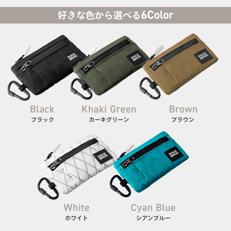 作業中 ROCKBROS マルチケース コインケース ミニポーチ 財布 小物入れ