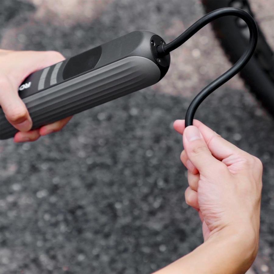 ROCKBROS 空気入れ 電動 スリム 自転車 自動車 バイク 車椅子