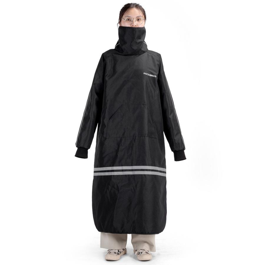 ROCKBROS 原付 スクーター 電動カート ハンドルカバー付き 防寒着