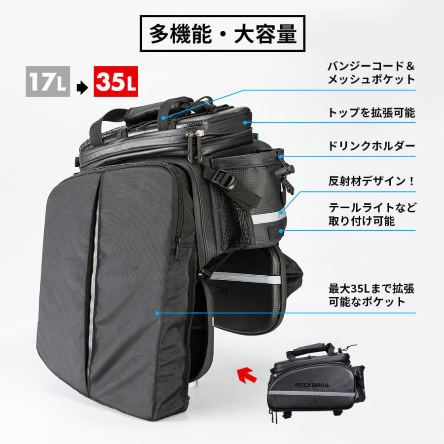 自転車用リアバッグ キャリアバッグ カメラバッグ カメラケース