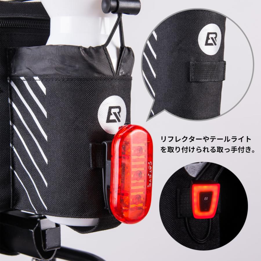 ROCKBROS 自転車 リアキャリア バッグ 大容量 最大12L 2way : 自転車の