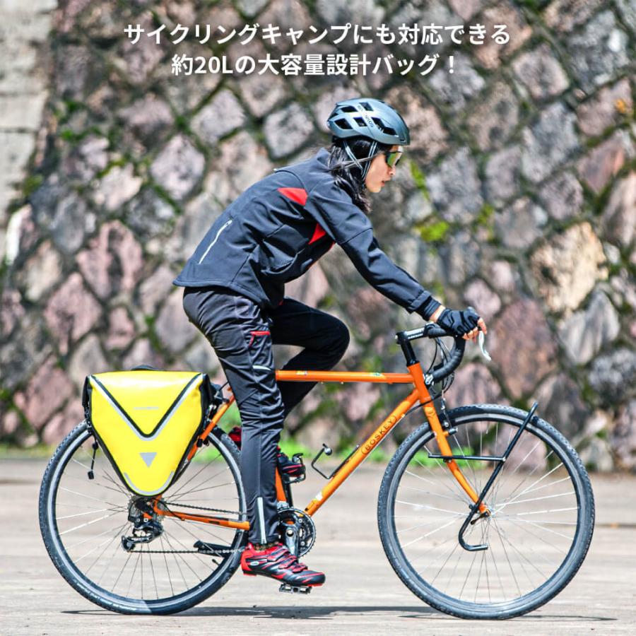 ROCKBROS 自転車 パニアバッグ パニアケース リアバッグ 防水 ROCKBROS 自転車 パニアバッグ パニアケース リアバッグ 防水