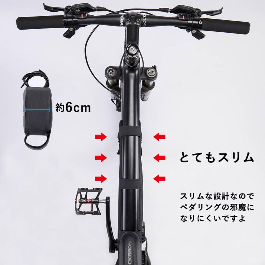 ロードバイク　フレームバッグセット 楽天市場】フレームバッグ ボトルホルダー一体型 自転車