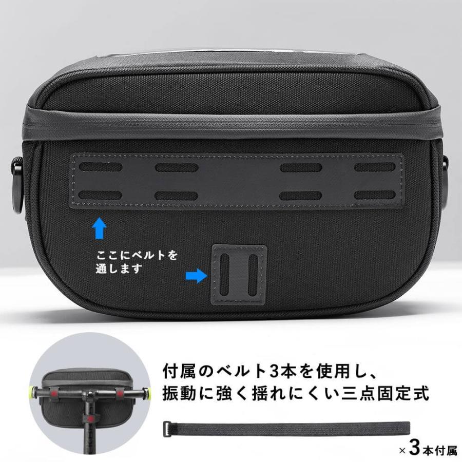 バッグ kentaro 自転車 フロントバッグ ハンドルバッグ ショルダーバッグ 2way