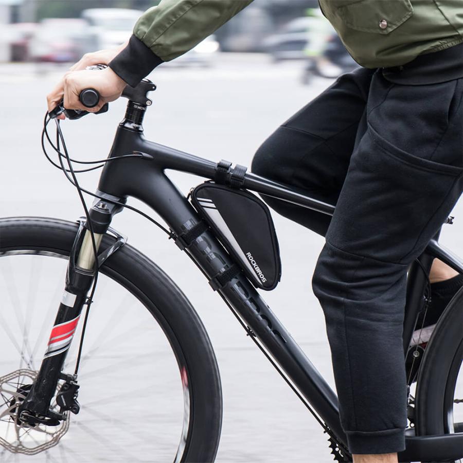 コンパクトフレームバッグ 自転車 MTB ロードバイク ダウンヒル