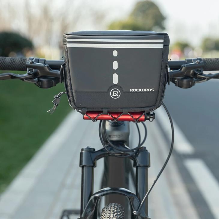 スマホホルダーフロントバッグ タッチパネル サイクルバッグ