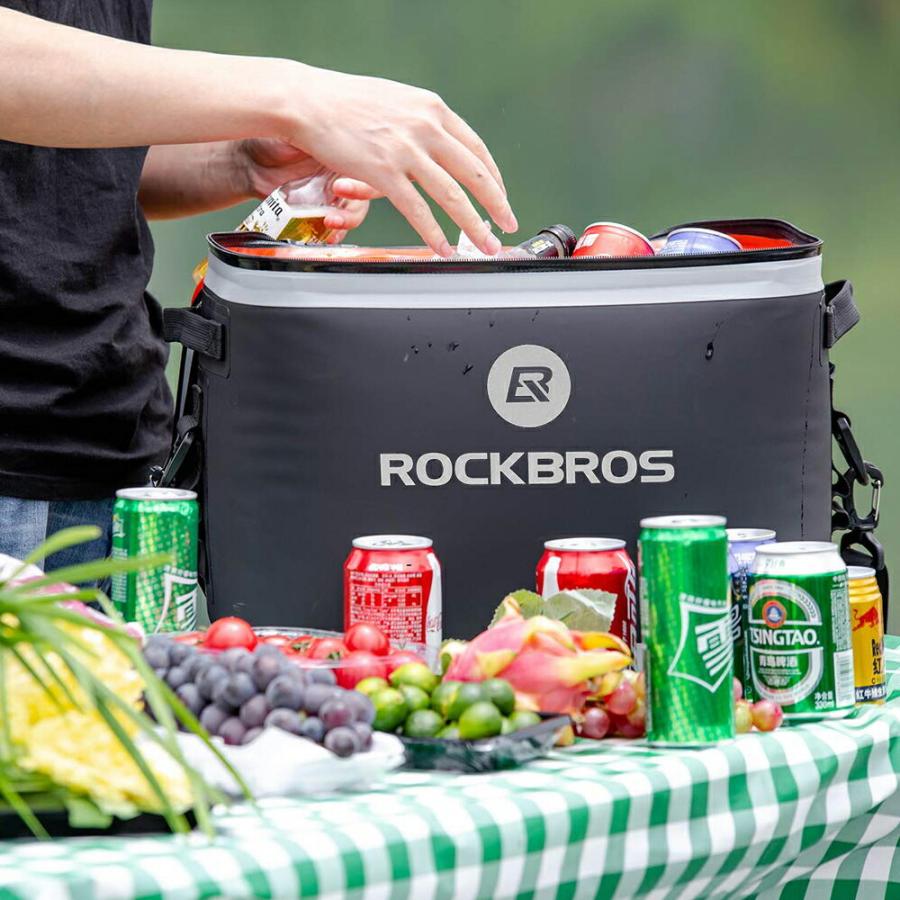ROCKBROS 保冷バッグ クーラーボックス 18L大容量 3層断熱 釣り ROCKBROS 保冷バッグ クーラーボックス 18L大容量 3層断熱 釣り
