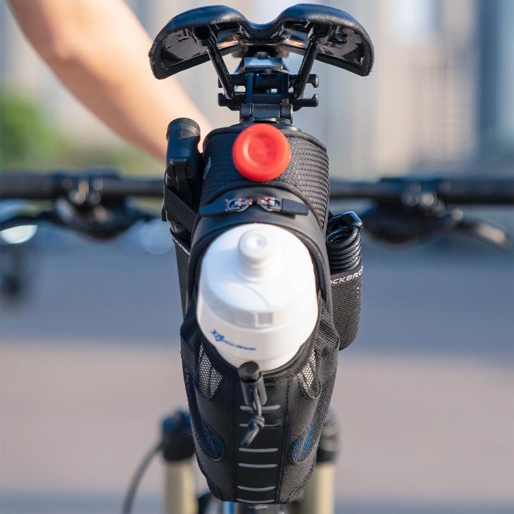 サドルバッグ ボトルケージ一体型 サイクルバッグ サイクリング