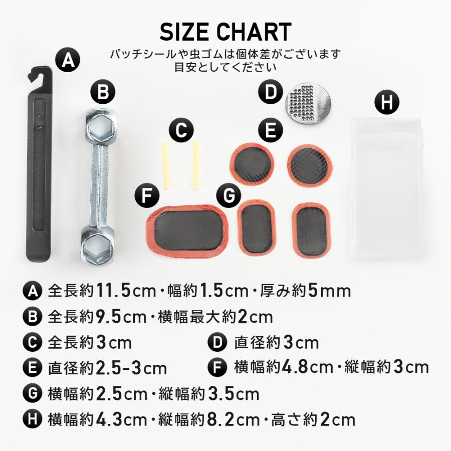 携帯タイヤパンク修理 パンク 修理キット リペアキット 2個セット タイヤ チューブレス