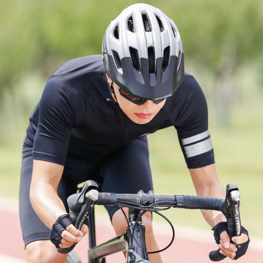 ヘルメット 自転車 バイザー付き 取り外し可能 軽量 サイズ調整