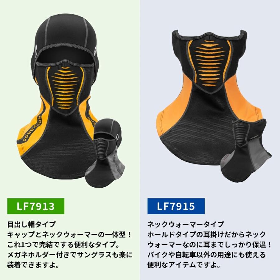 ネックウォーマー 目出し帽 冬 防寒 インナーキャップ 保温