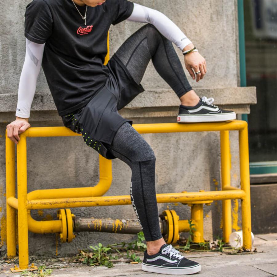 ROCKBROS レッグカバー 接触冷感 ヒンヤリ サポーター 着圧 日焼け防止