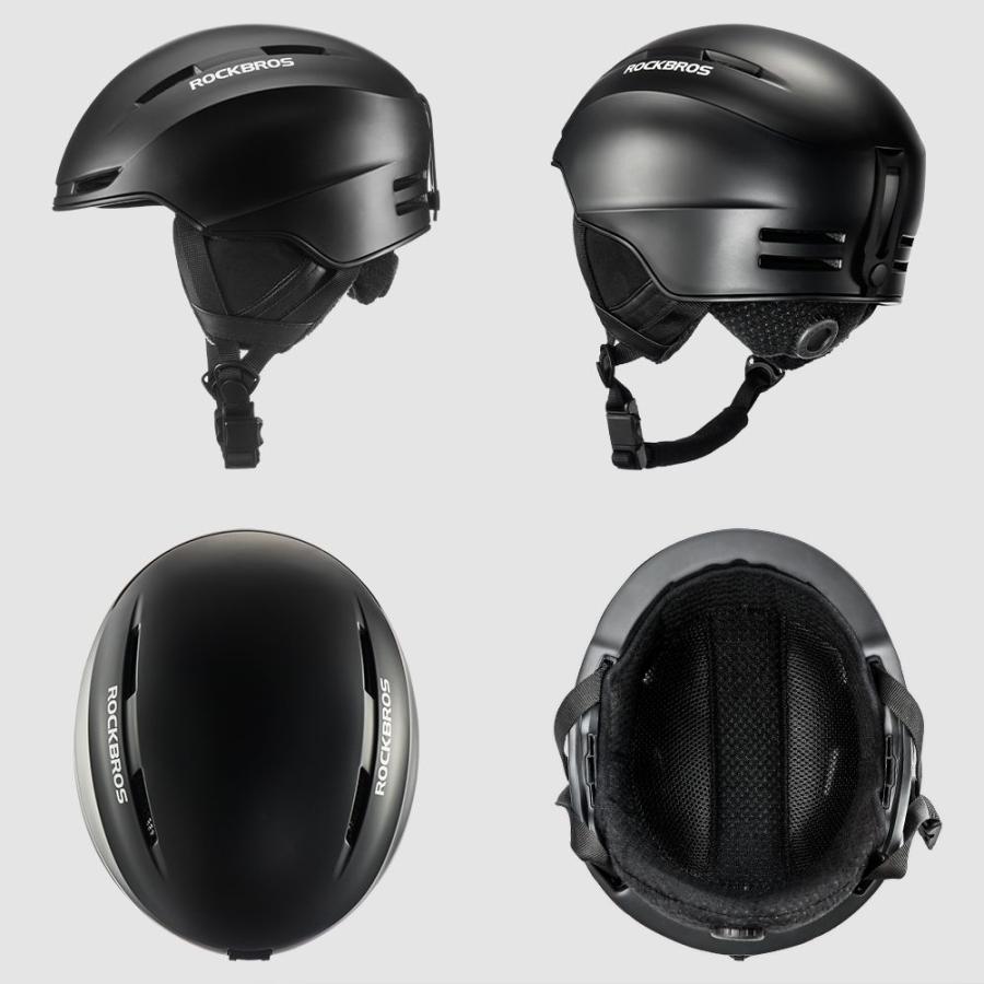 ヘルメット スキー スノボ スノーボード サイズ調整可能 耳当て