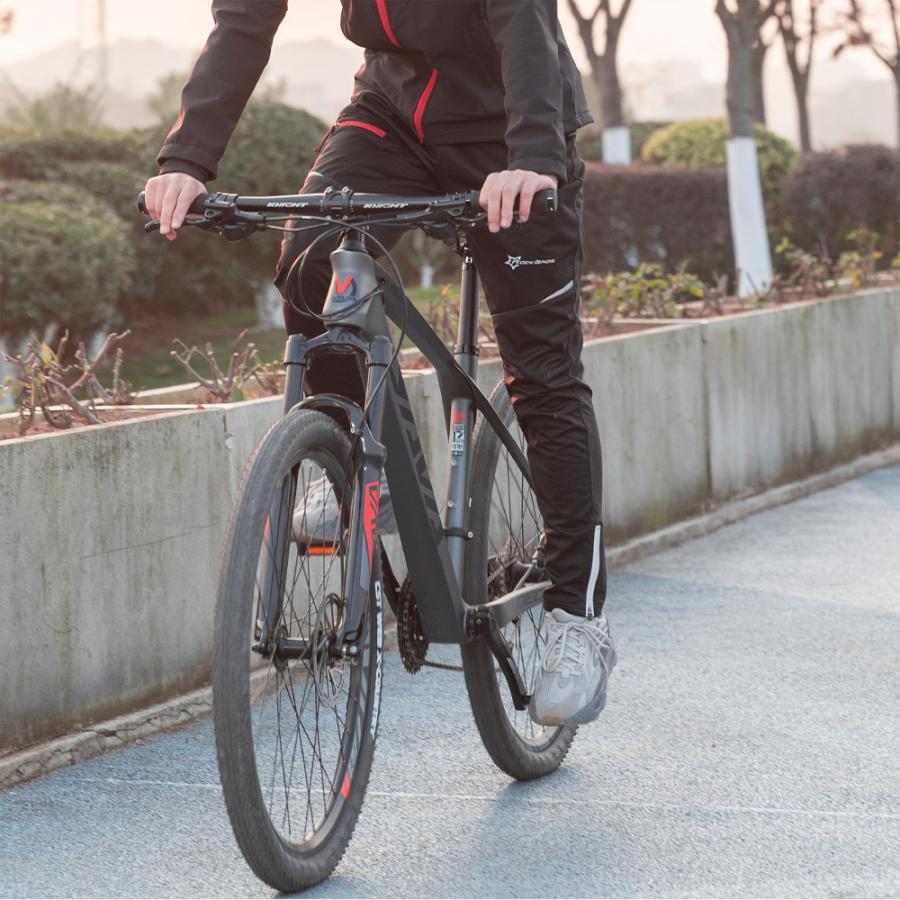 ROCKBROS サイクルパンツ 裏起毛 サイクリングパンツ サイクリング