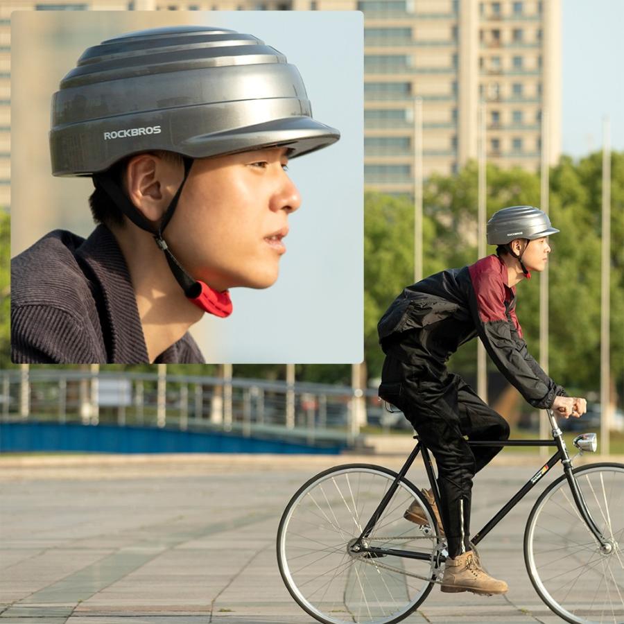 自転車 ヘルメット 女性 男性 折りたたみ 軽量 コンパクト おしゃれ メンズ レディース 大人 2023年 努力義務化｜isshoudou｜17