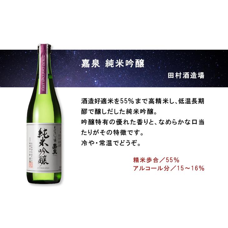 TOKYO Local Craft Sake 嘉泉 多満自慢 澤乃井 3本 飲み比べセット