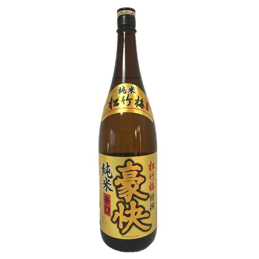 宝酒造 特選 松竹梅 豪快 純米辛口 1800ml 1.8L 1本 お酒 : 逸酒