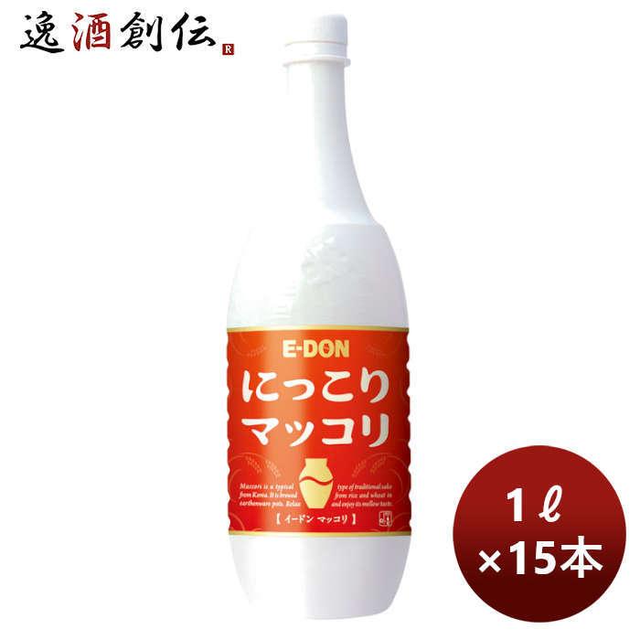 イードン 二東 マッコリ ペット 1000ml × 1ケース / 15本 のし・ギフト・サンプル各種対応不可｜isshusouden-2