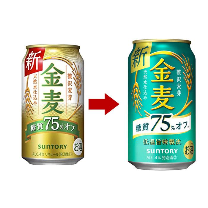 金麦 糖質75%off サントリー 350ml 24本 (1ケース) のし・ギフト対応