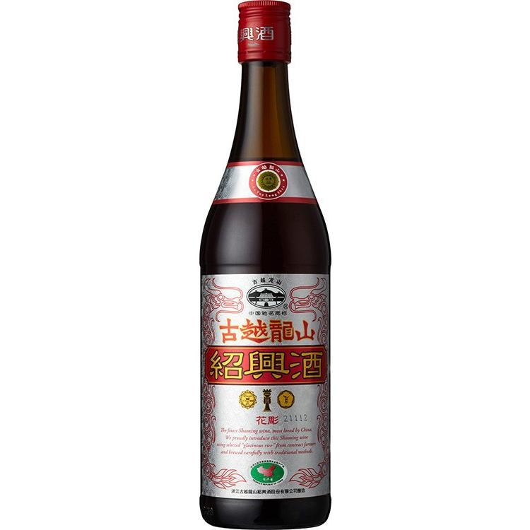 キリン（KIRIN） 中国酒 紹興酒 永昌源 古越龍山 銀龍 ビン 600ml 1本