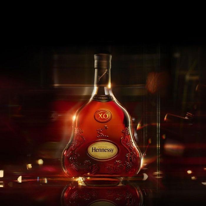 ブランデー ヘネシーXO ブラック 3本セット 美品 Hennessy 正規品 ブランデー ヘネシー XO 箱無 700ml 3本 MHD の